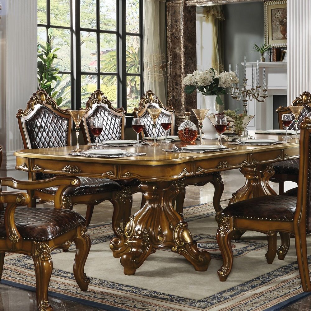 Picardy - Dining Table - Honey Oak - Urban Living Furniture (Los Angeles, CA)