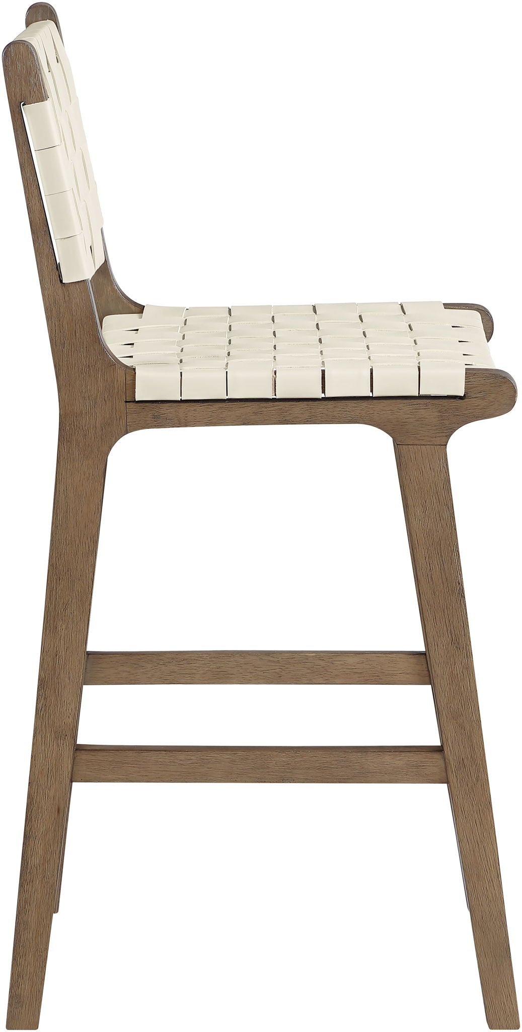 Entwine - Vegan Leather Upholstered Counter Stool - Painted Brown - Urban Living Furniture (Los Angeles, CA)