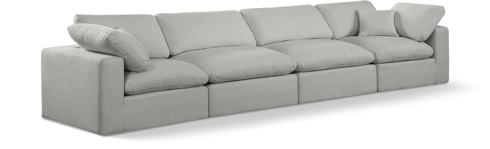 Comfy - Linen Modular Sofa 4 Seats - Urban Living Furniture (Los Angeles, CA)