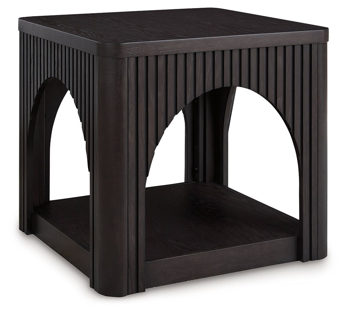 Yellink - Black - Square End Table - Urban Living Furniture (Los Angeles, CA)