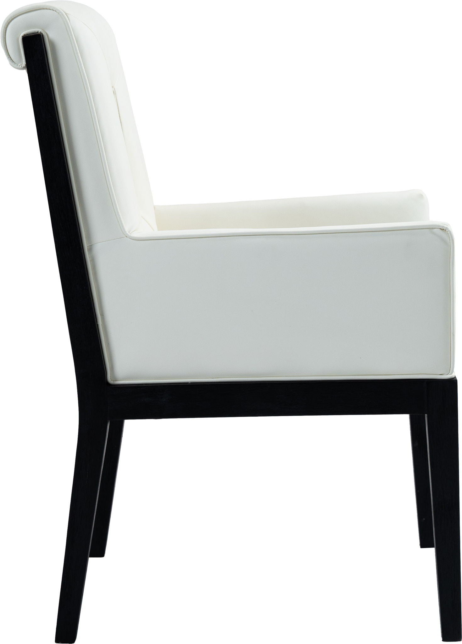 Gwendolyn - Faux Leather Dining Arm Chair With Black Frame - Urban Living Furniture (Los Angeles, CA)