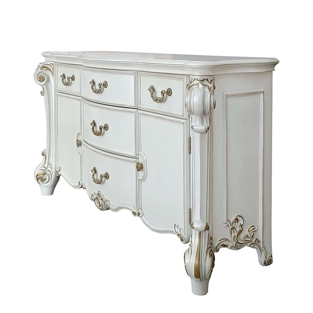 Vendom - Dresser - Antique Pearl Finish - Urban Living Furniture (Los Angeles, CA)