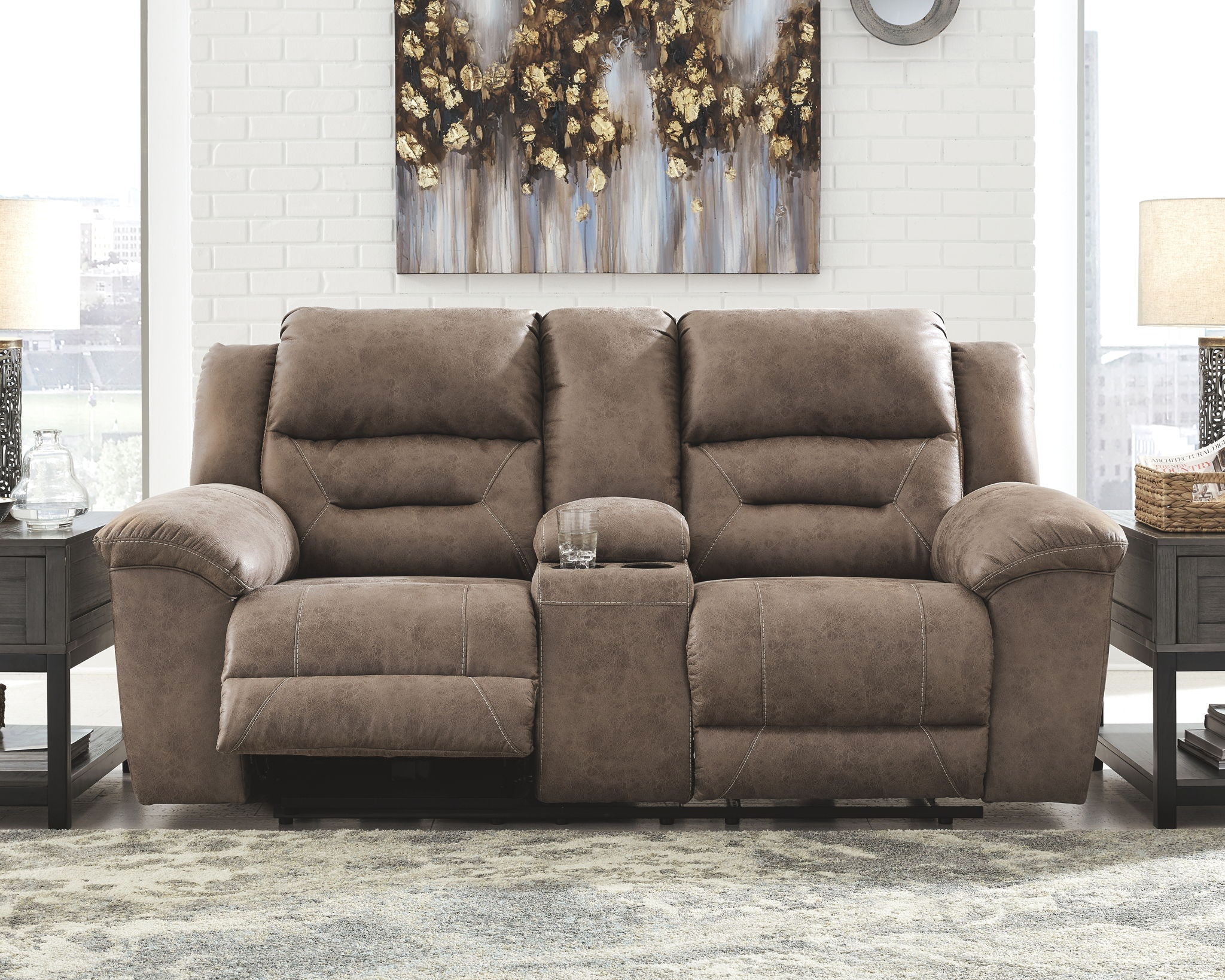 Stoneland - Power Reclining Loveseat - Urban Living Furniture (Los Angeles, CA)