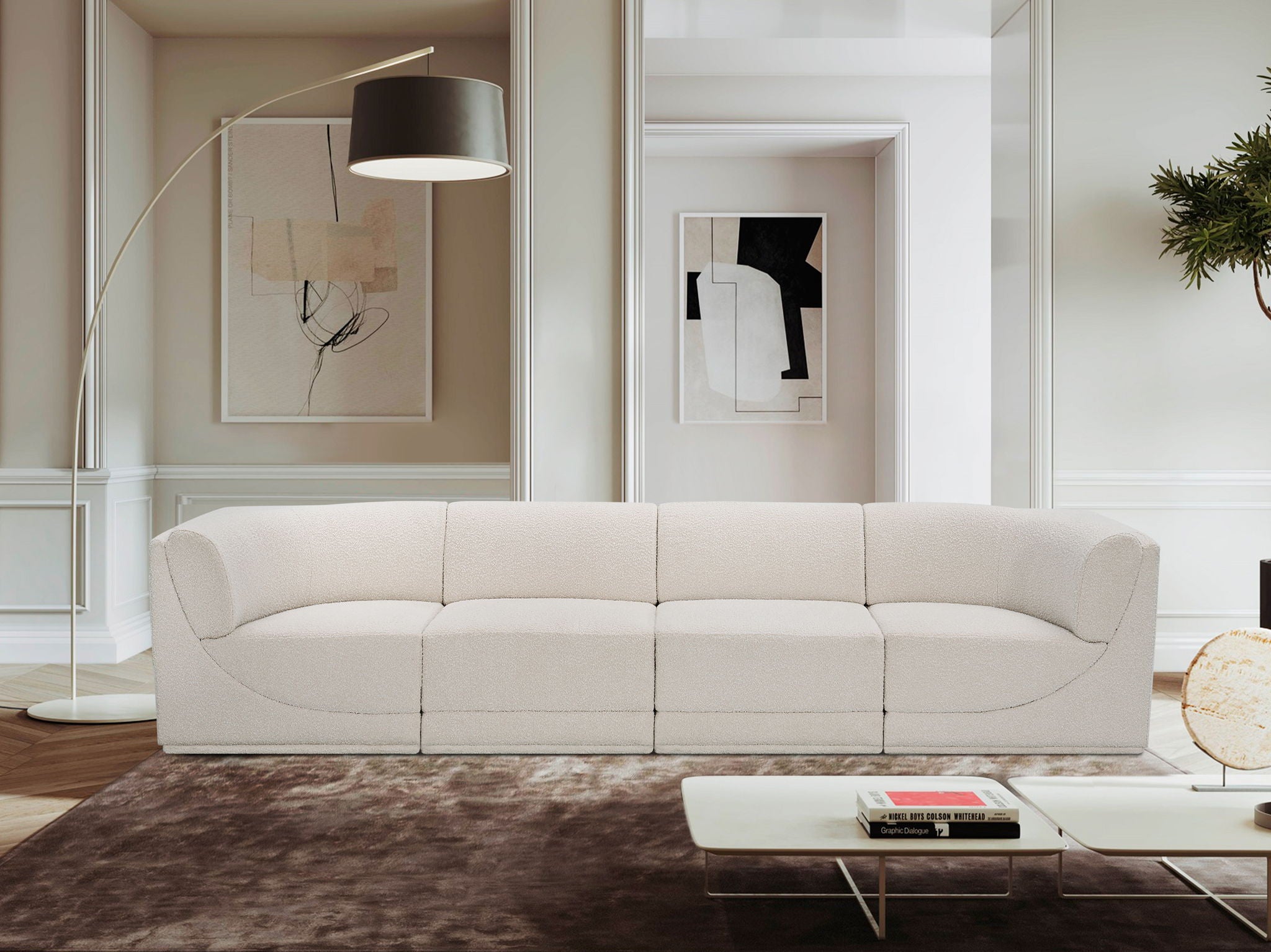 Ollie - 4 Seat Modular Sofa - Urban Living Furniture (Los Angeles, CA)