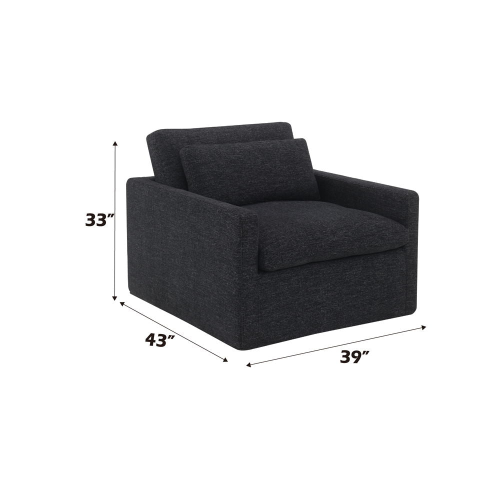 Frederick - Swivel Chair With Pillow - Urban Living Furniture (Los Angeles, CA)