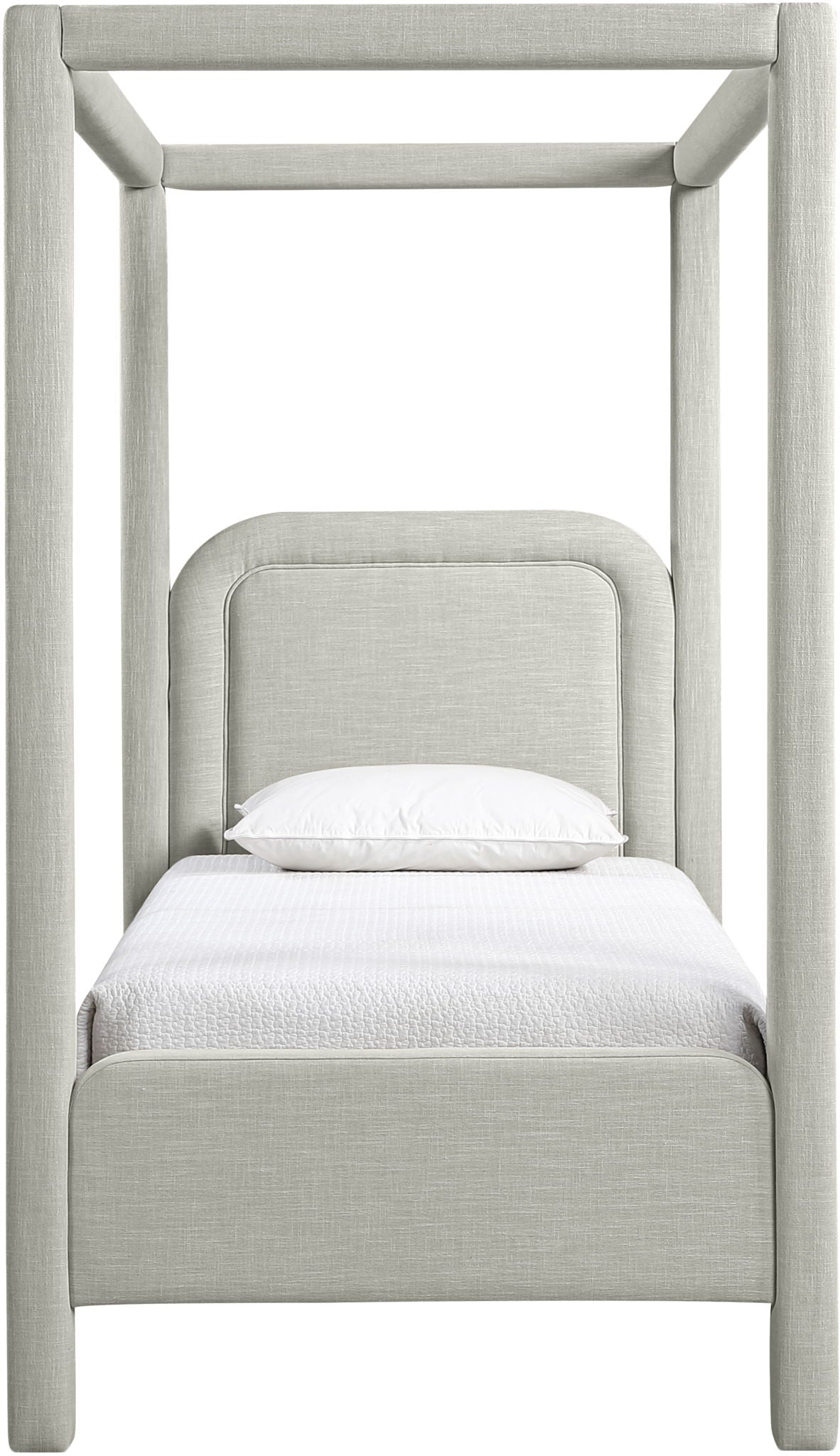 Salina - Linen Textured Fabric Upholstered Bed - Urban Living Furniture (Los Angeles, CA)