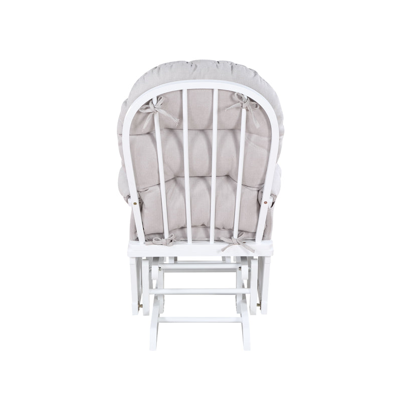 Madison - Glider & Ottoman - White Base - Urban Living Furniture (Los Angeles, CA)
