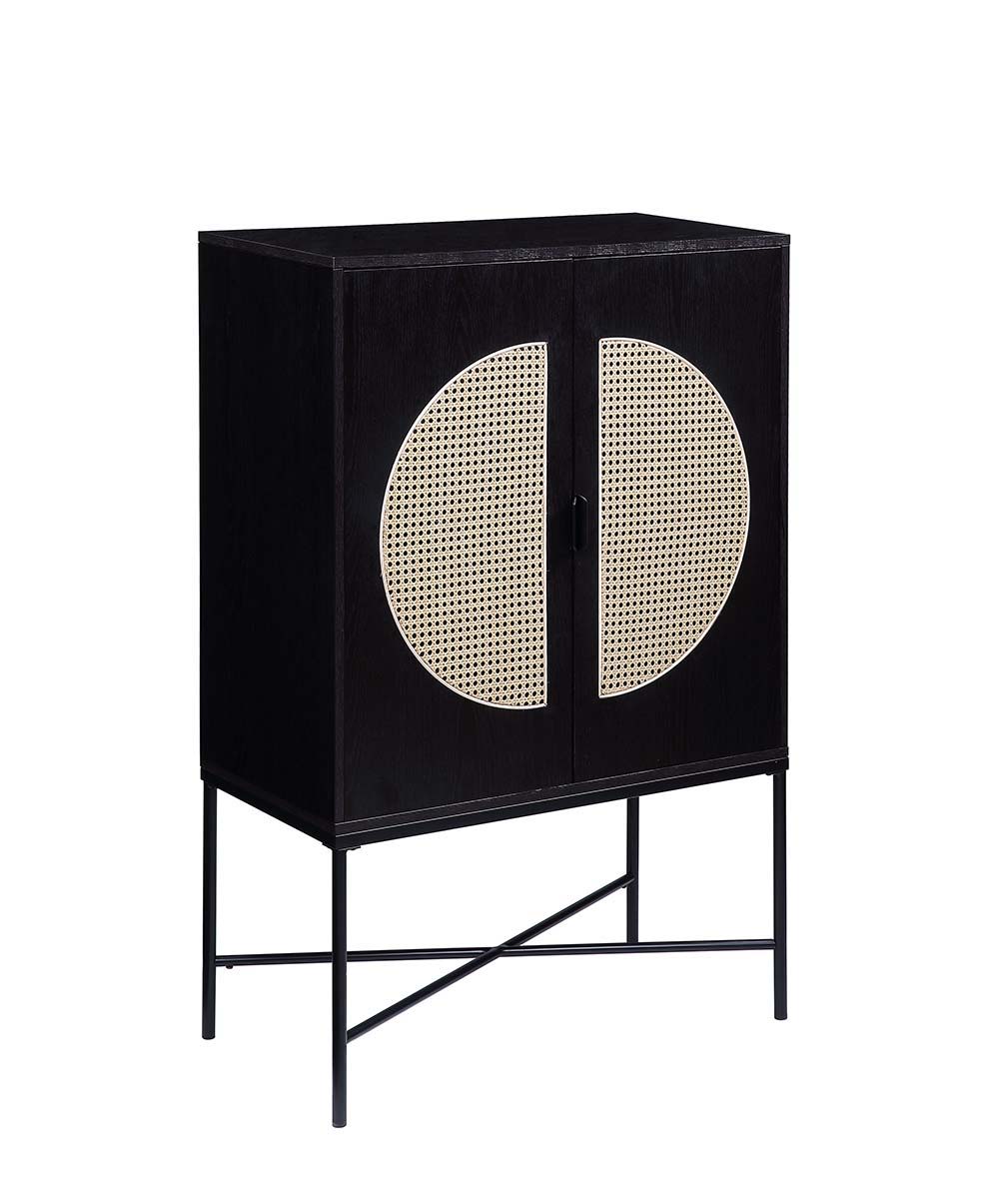 Colson - Wine Cabinet - Black Finish - Urban Living Furniture (Los Angeles, CA)