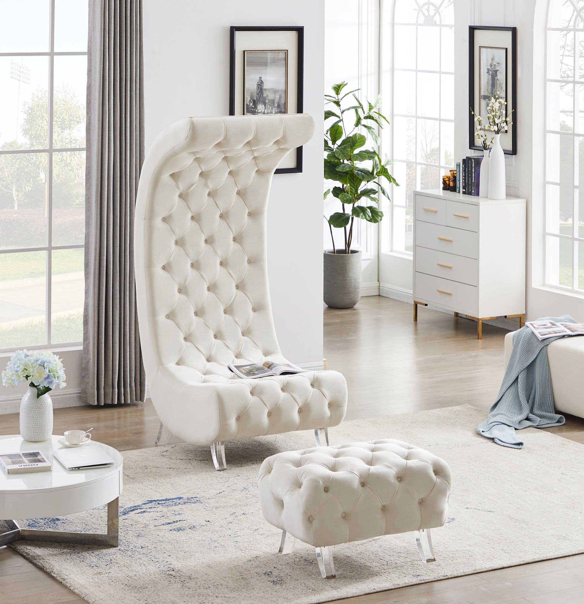 Crescent - Accent Chair - Urban Living Furniture (Los Angeles, CA)