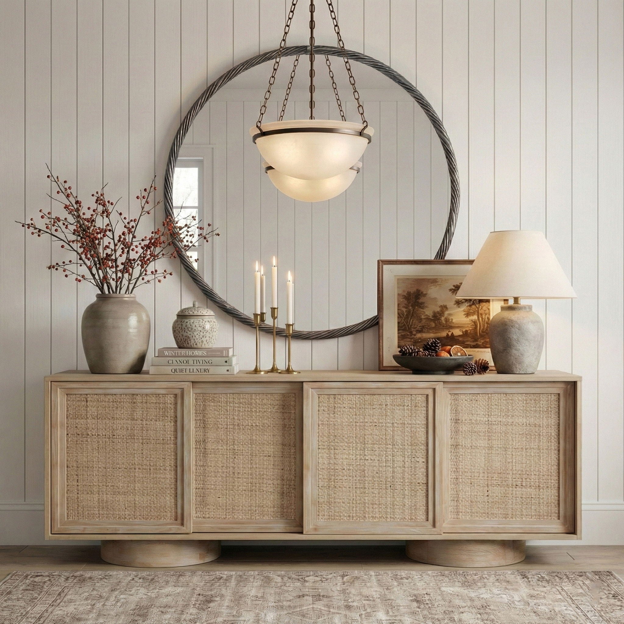 Avara - Round Mirror - Urban Living Furniture (Los Angeles, CA)