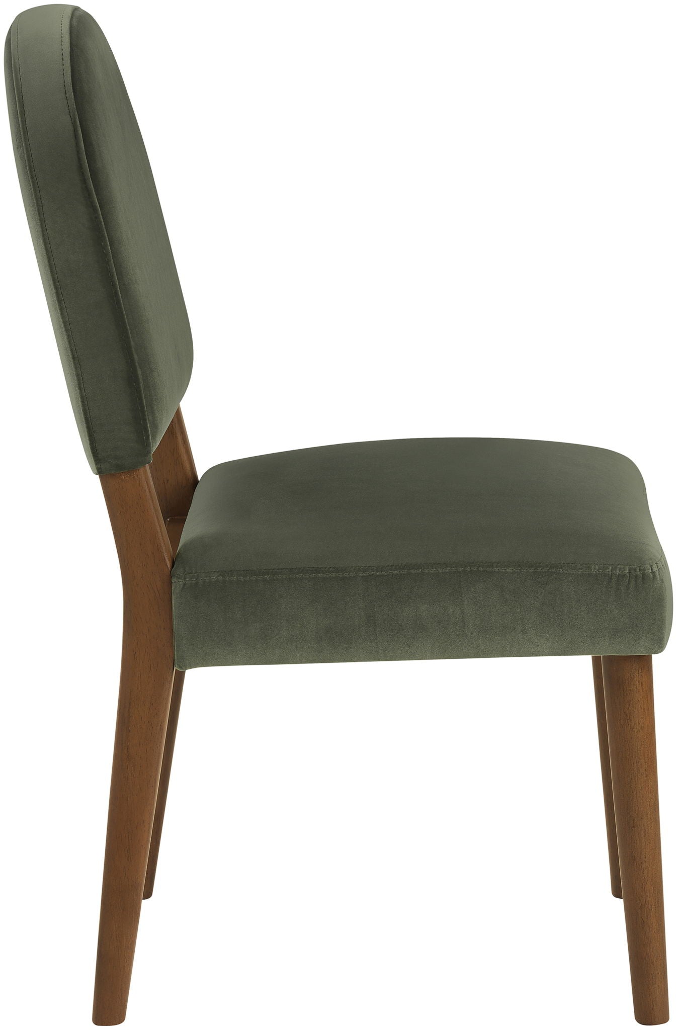 Varinelle - Velvet Dining Chair (Set of 2) - Walnut Frame - Urban Living Furniture (Los Angeles, CA)