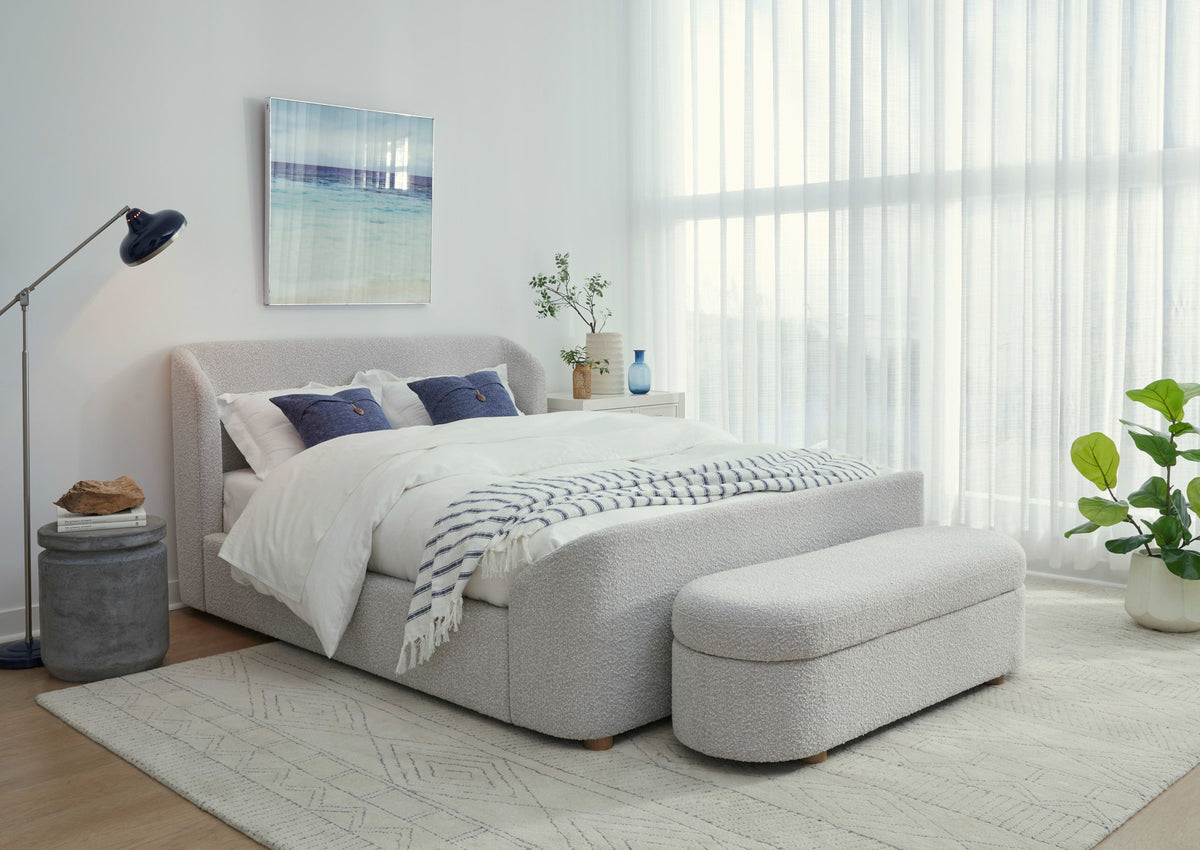 Virgil Kiki - Upholstered Platform Bed