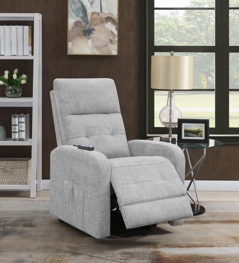Howie - Upholstered Power Lift Massage Chair - Urban Living Furniture (Los Angeles, CA)