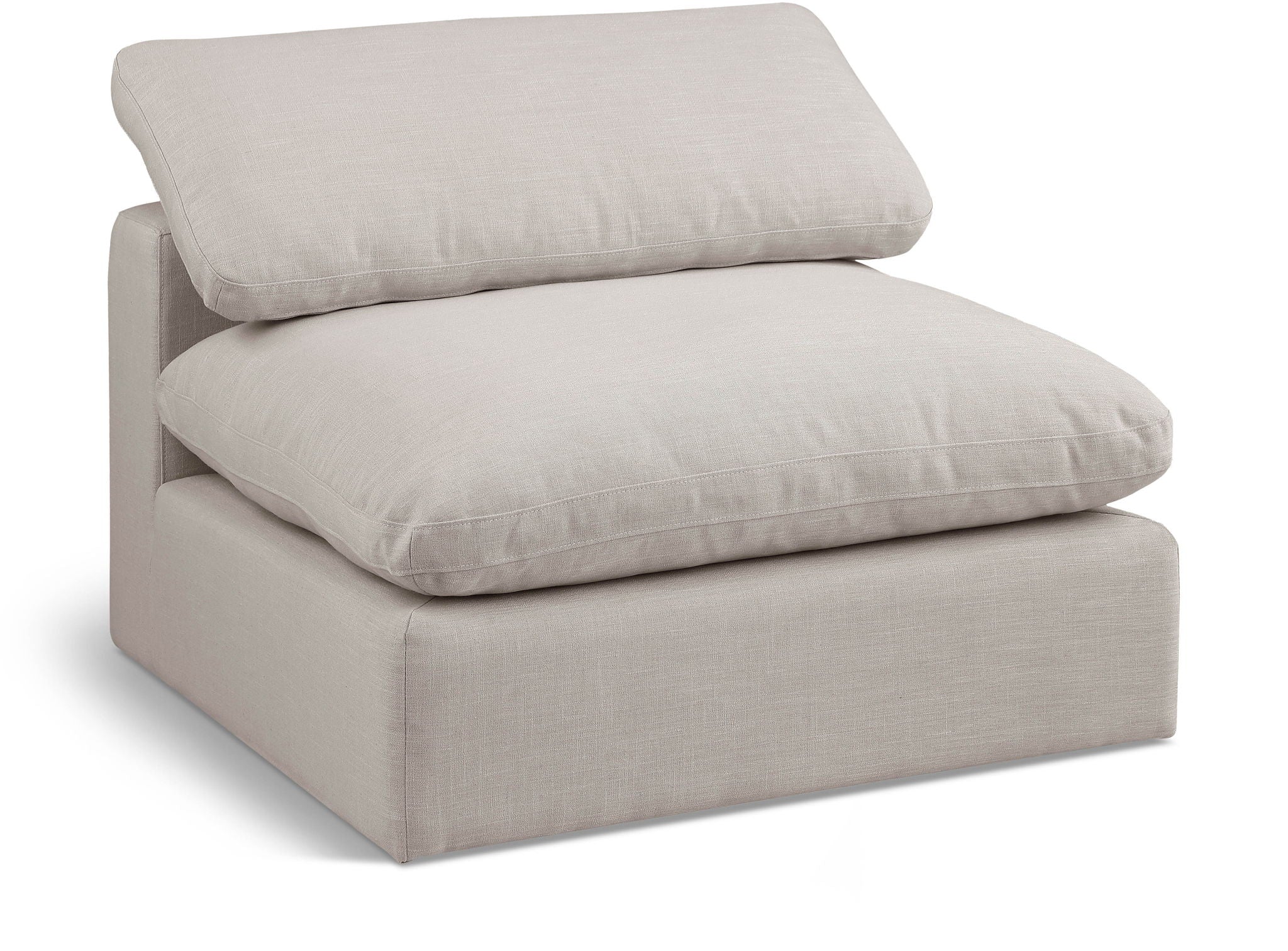Comfy - Linen Armless Chair - Urban Living Furniture (Los Angeles, CA)