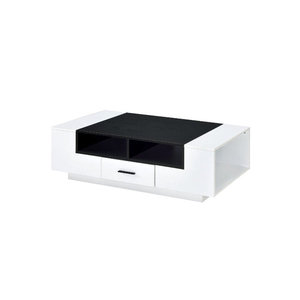 Armour - Coffee Table - White & Black - Urban Living Furniture (Los Angeles, CA)