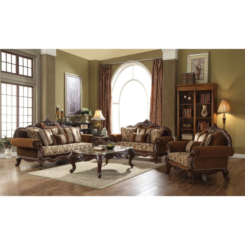 Jardena - Sofa - Fabric & Cherry Oak - Urban Living Furniture (Los Angeles, CA)