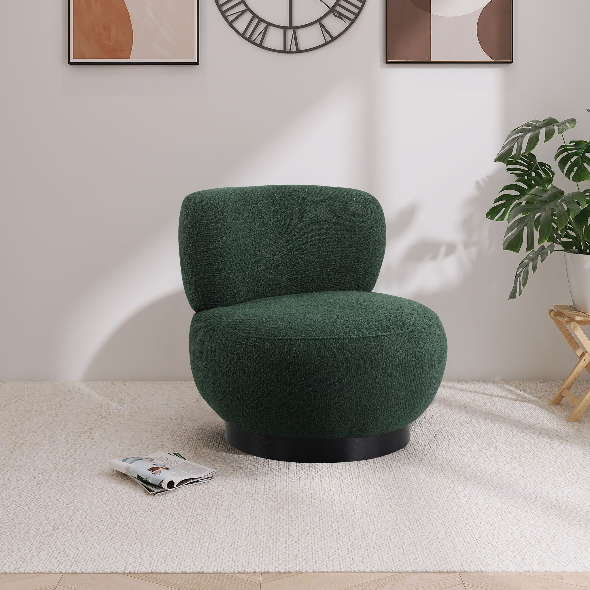 Calais - Accent Chair With Black Base - Urban Living Furniture (Los Angeles, CA)