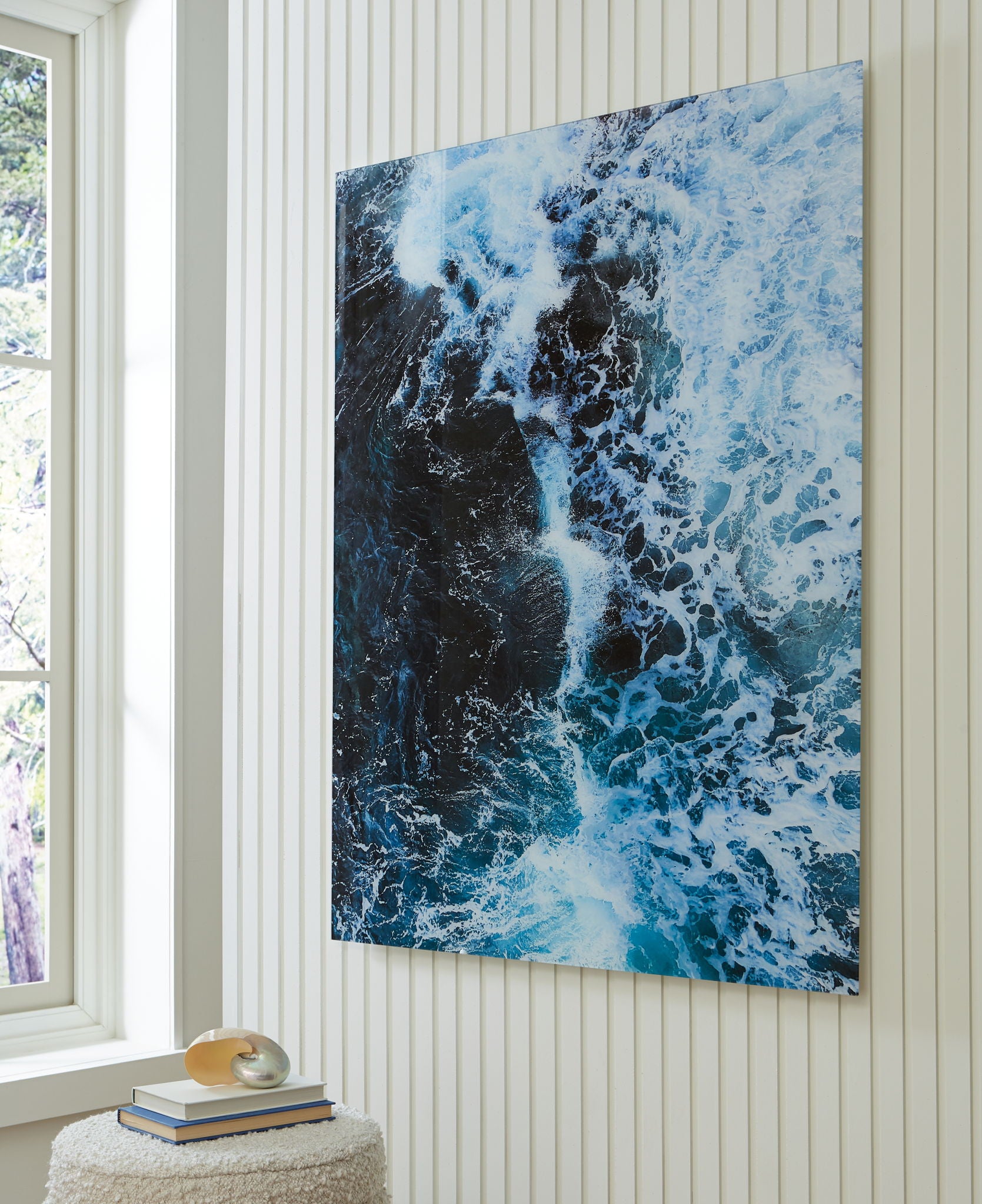 Clemick - Turquoise - Wall Art - Urban Living Furniture (Los Angeles, CA)