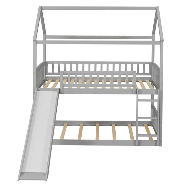 Bunk Bed With Slide, House Bed With Slide