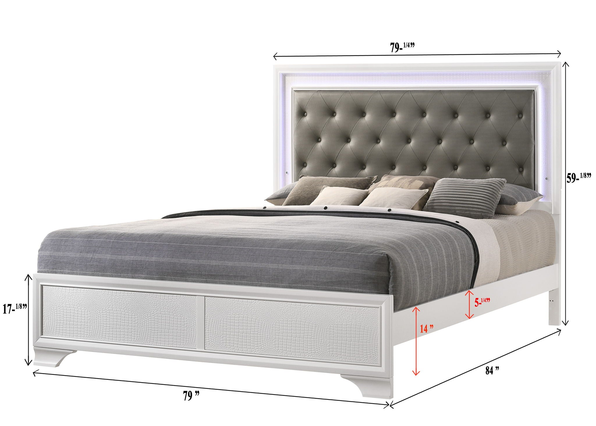 Lyssa - Bed - Urban Living Furniture (Los Angeles, CA)