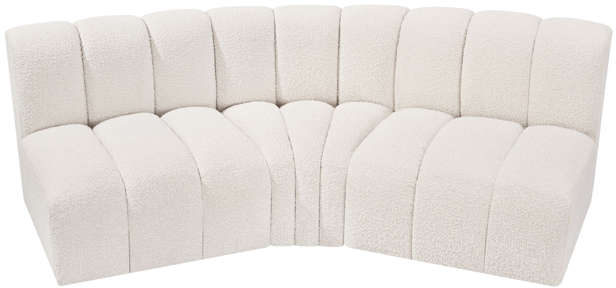 Arc - Boucle Fabric 3 Piece Modular Corner Sofa - Urban Living Furniture (Los Angeles, CA)