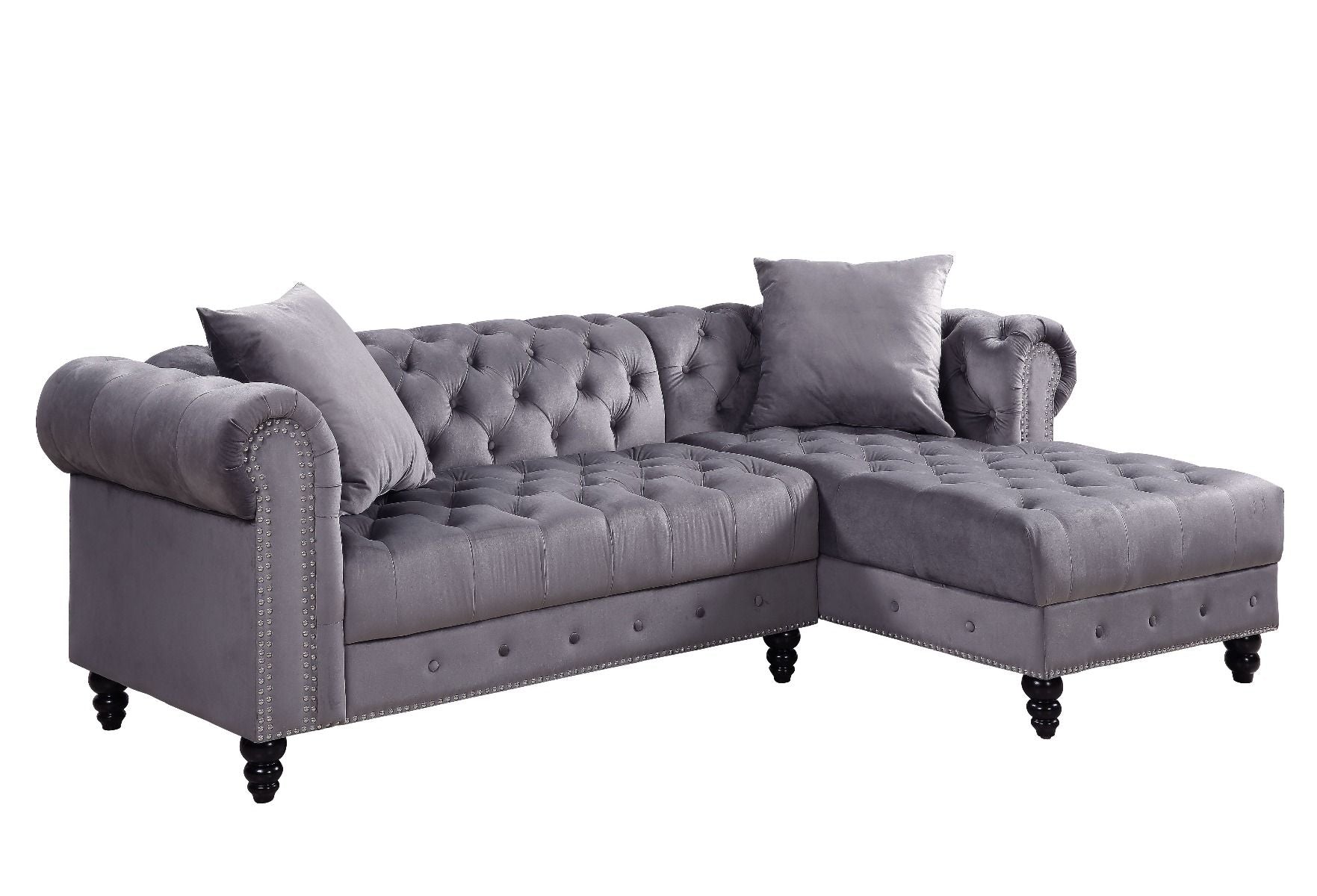 Adnelis - Sectional Sofa w/2 Pillows - Urban Living Furniture (Los Angeles, CA)