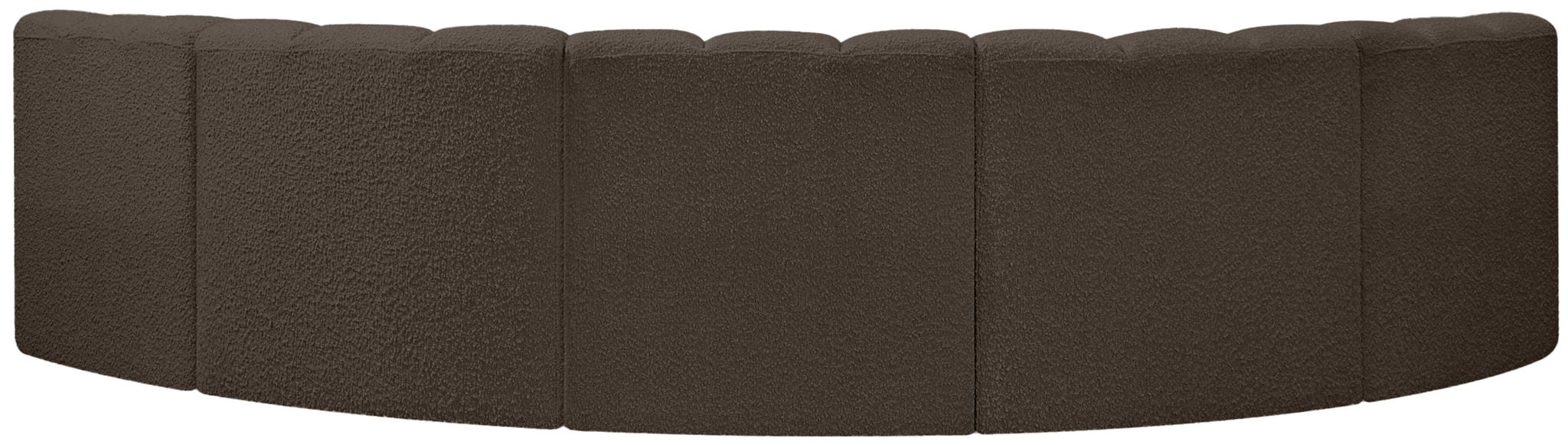 Arc - Boucle Fabric 5 Piece U-Shaped Modular Sofa - Urban Living Furniture (Los Angeles, CA)
