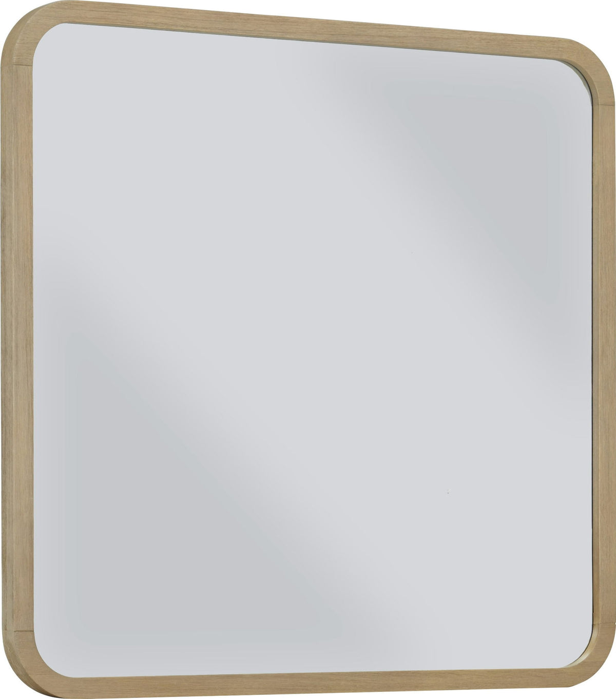 Penny - Beveled Glass Wall Or Dresser Mirror - Buff Cream