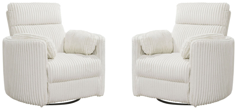 Radius - Power Swivel Glider Recliner (Set of 2)