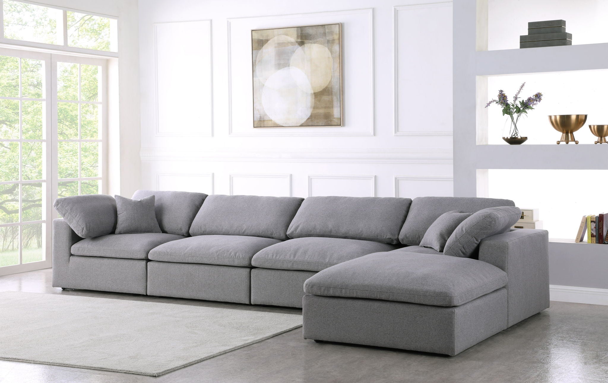 Serene - 5 Piece Modular Sectional - Urban Living Furniture (Los Angeles, CA)