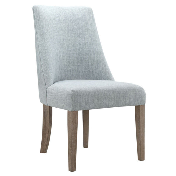 Modern Type Dining Chair Upholstered (Set of 2)