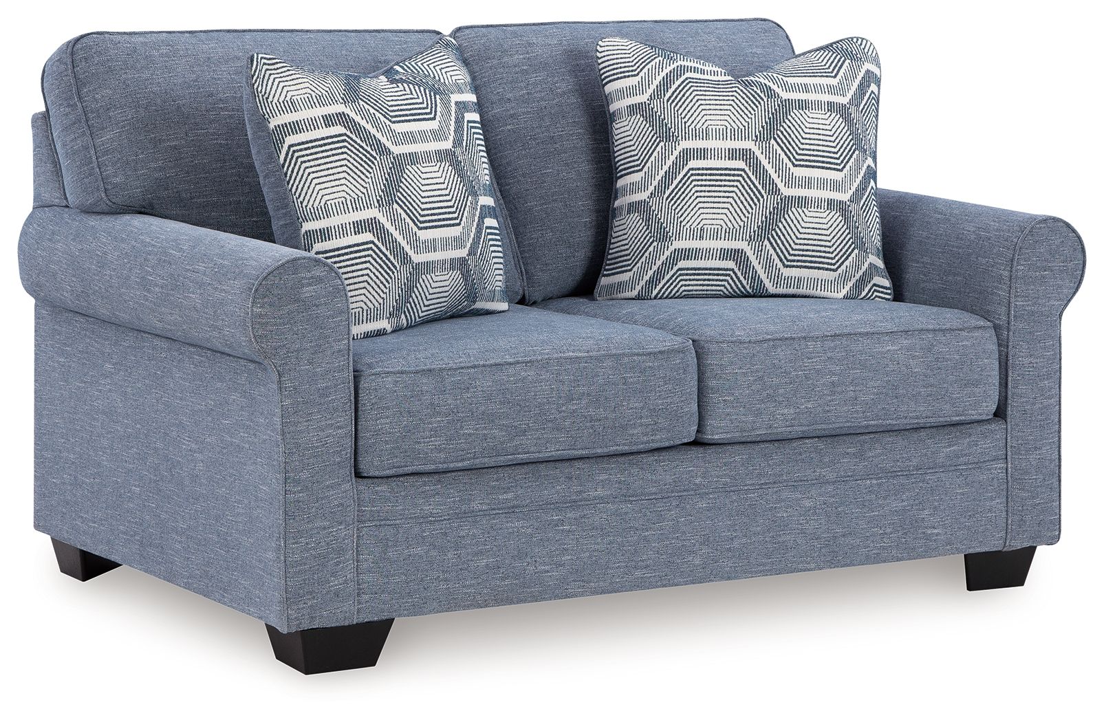Carissa Manor - Denim - Loveseat - Urban Living Furniture (Los Angeles, CA)