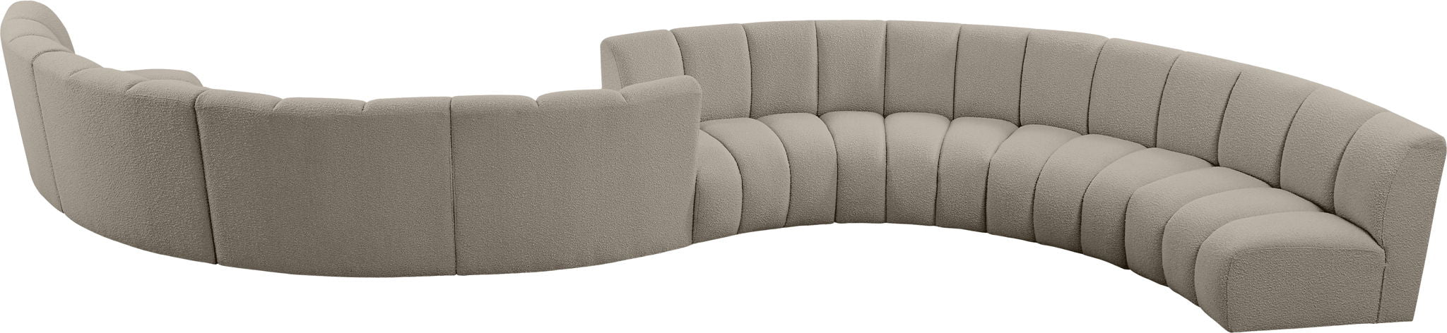 Infinity - 8 Piece Boucle Modular Sectional