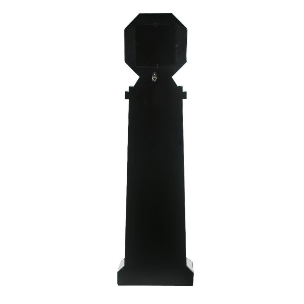 Noralie - Grandfather Clock - Mirrored & Faux Diamonds - 63" - Urban Living Furniture (Los Angeles, CA)