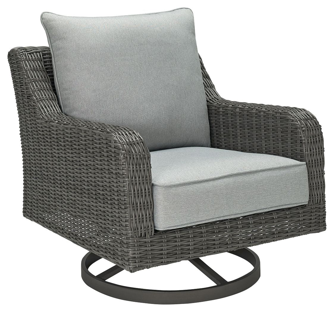 Elite Park - Gray - Swivel Lounge w/ Cushion - Urban Living Furniture (Los Angeles, CA)