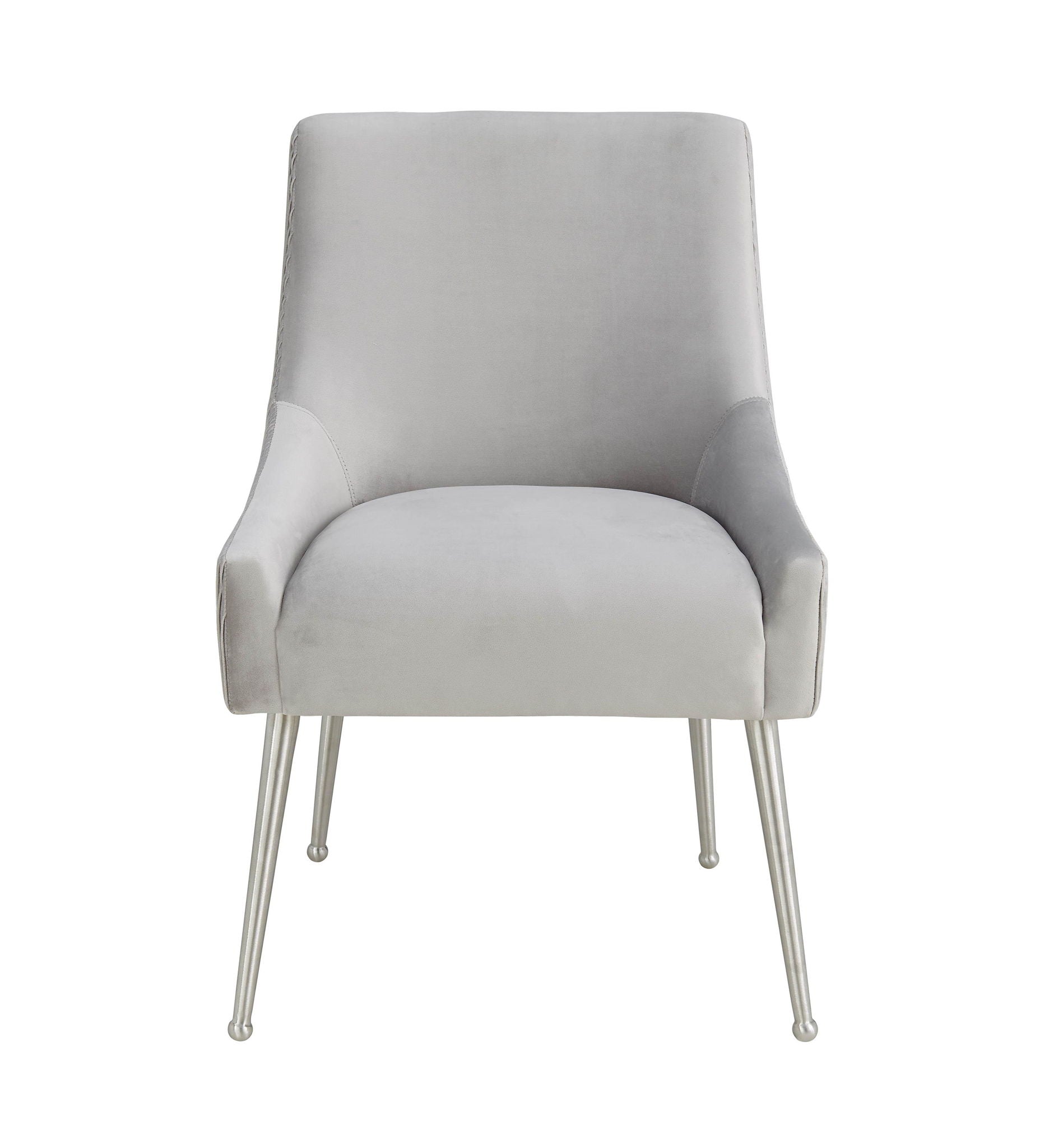 Beatrix - Pleated Velvet Side Chair - Urban Living Furniture (Los Angeles, CA)