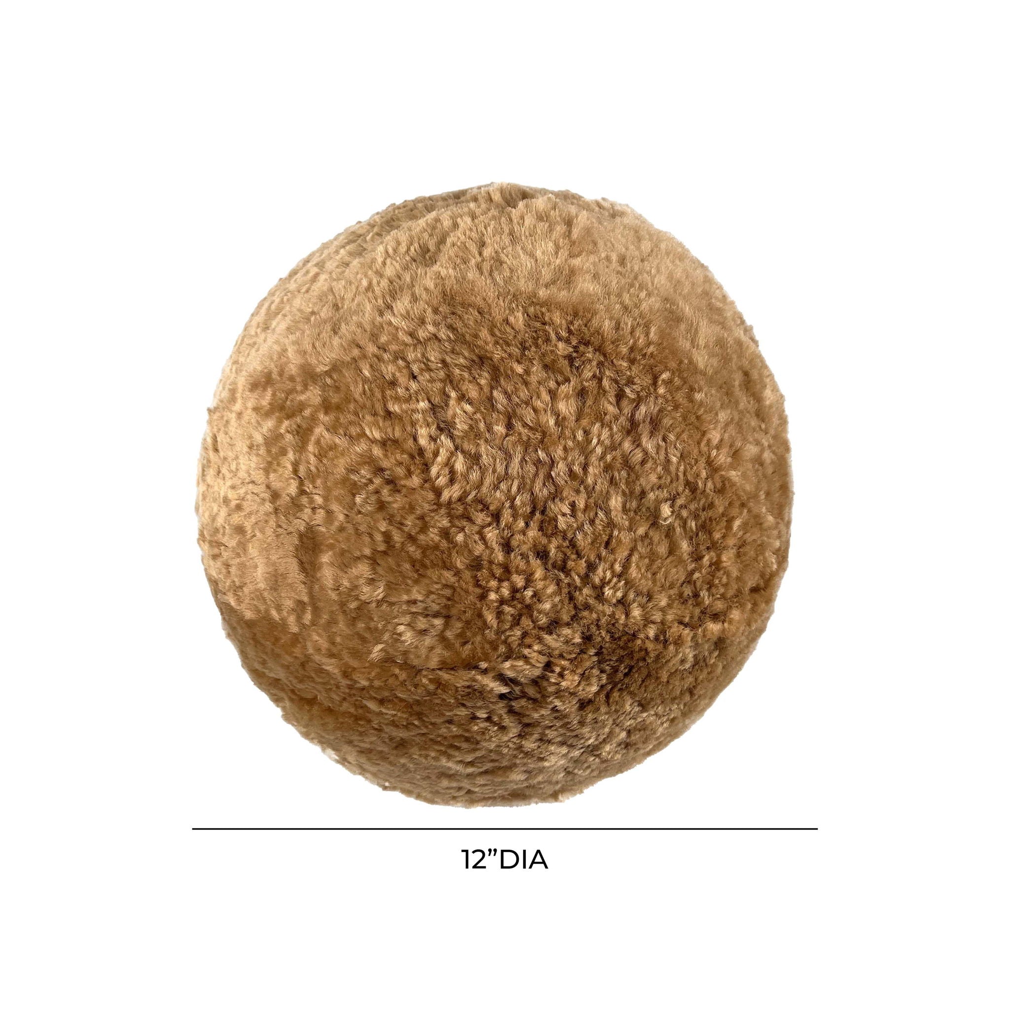 New Zealand - Genuine Sheepskin Ball Pillow - Urban Living Furniture (Los Angeles, CA)