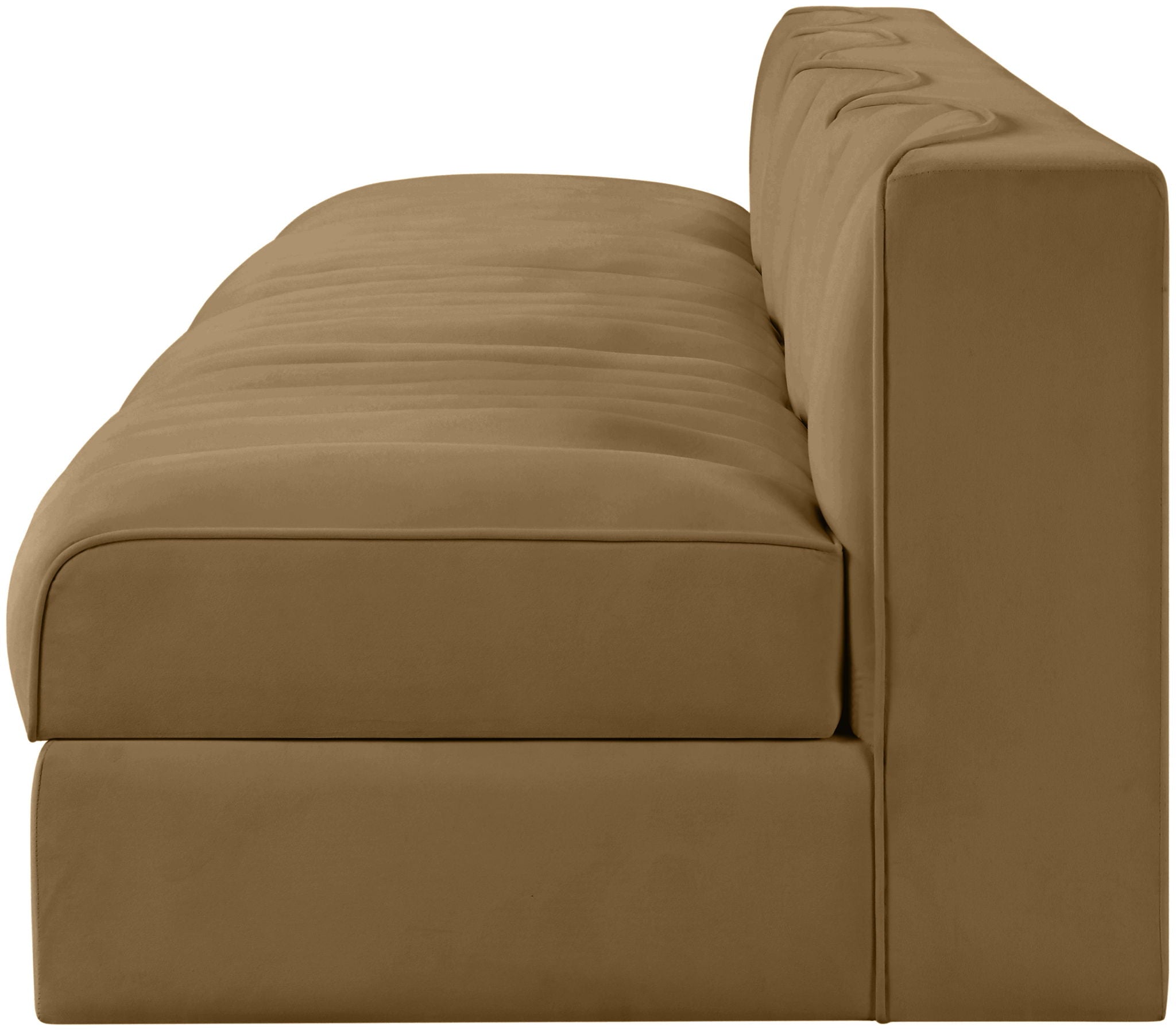 Rummi - Armless Velvet Performance Fabric Upholstered 4 Piece Modular Sofa - Urban Living Furniture (Los Angeles, CA)