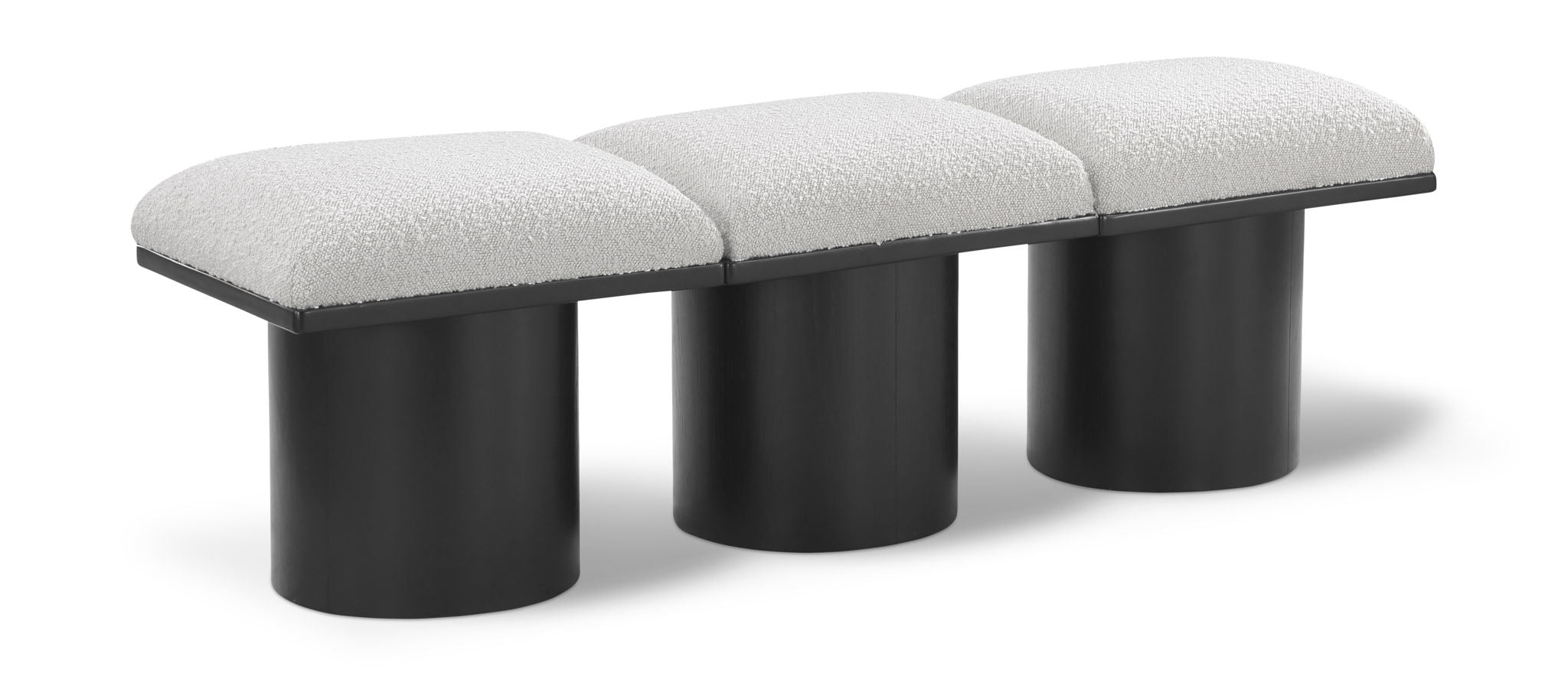 Pavilion - 3 Piece Modular Bench With Black Base - Urban Living Furniture (Los Angeles, CA)