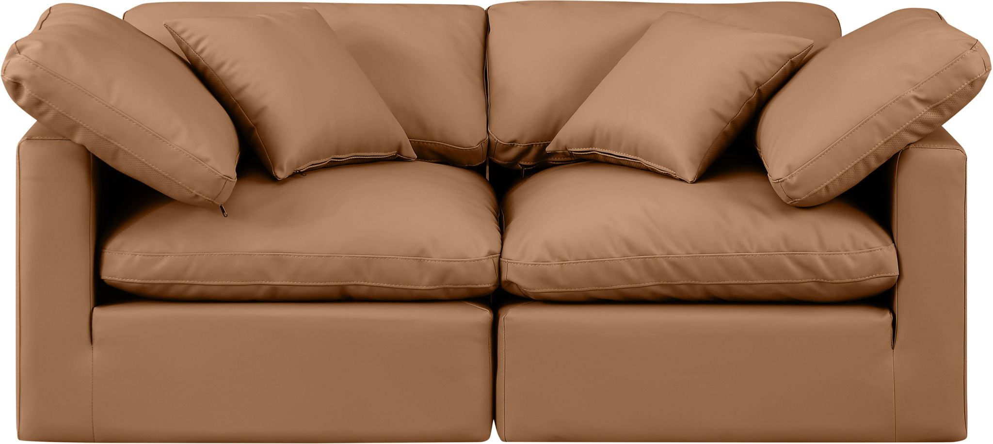 Indulge - Faux Leather 2 Seat Modular Sofa - Urban Living Furniture (Los Angeles, CA)
