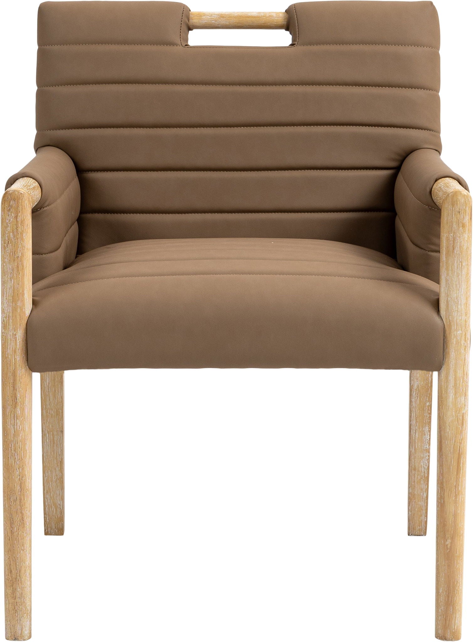 Aimee - Dining Arm Chair - Light Brown Legs - Urban Living Furniture (Los Angeles, CA)