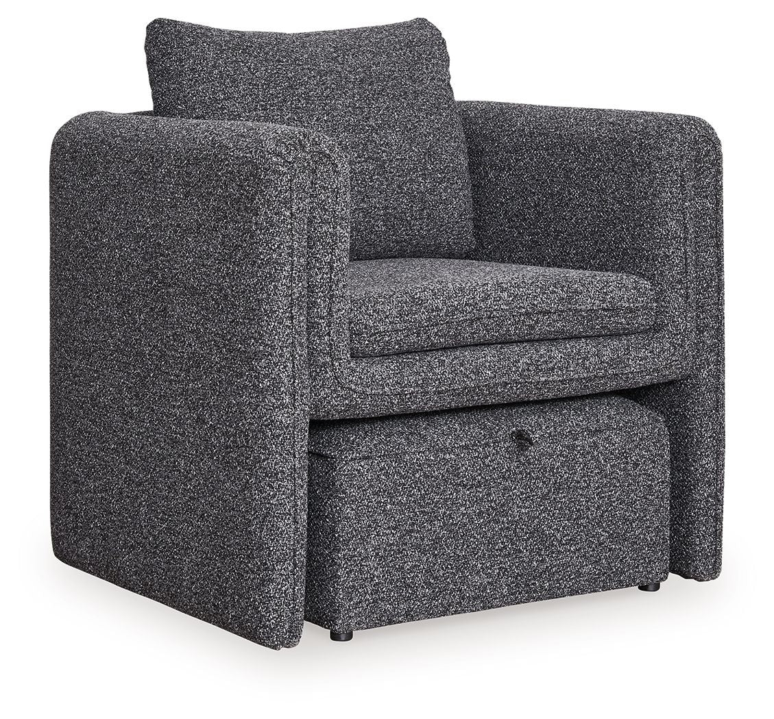 Vreni - Charcoal / Black - Accent Chair - Urban Living Furniture (Los Angeles, CA)