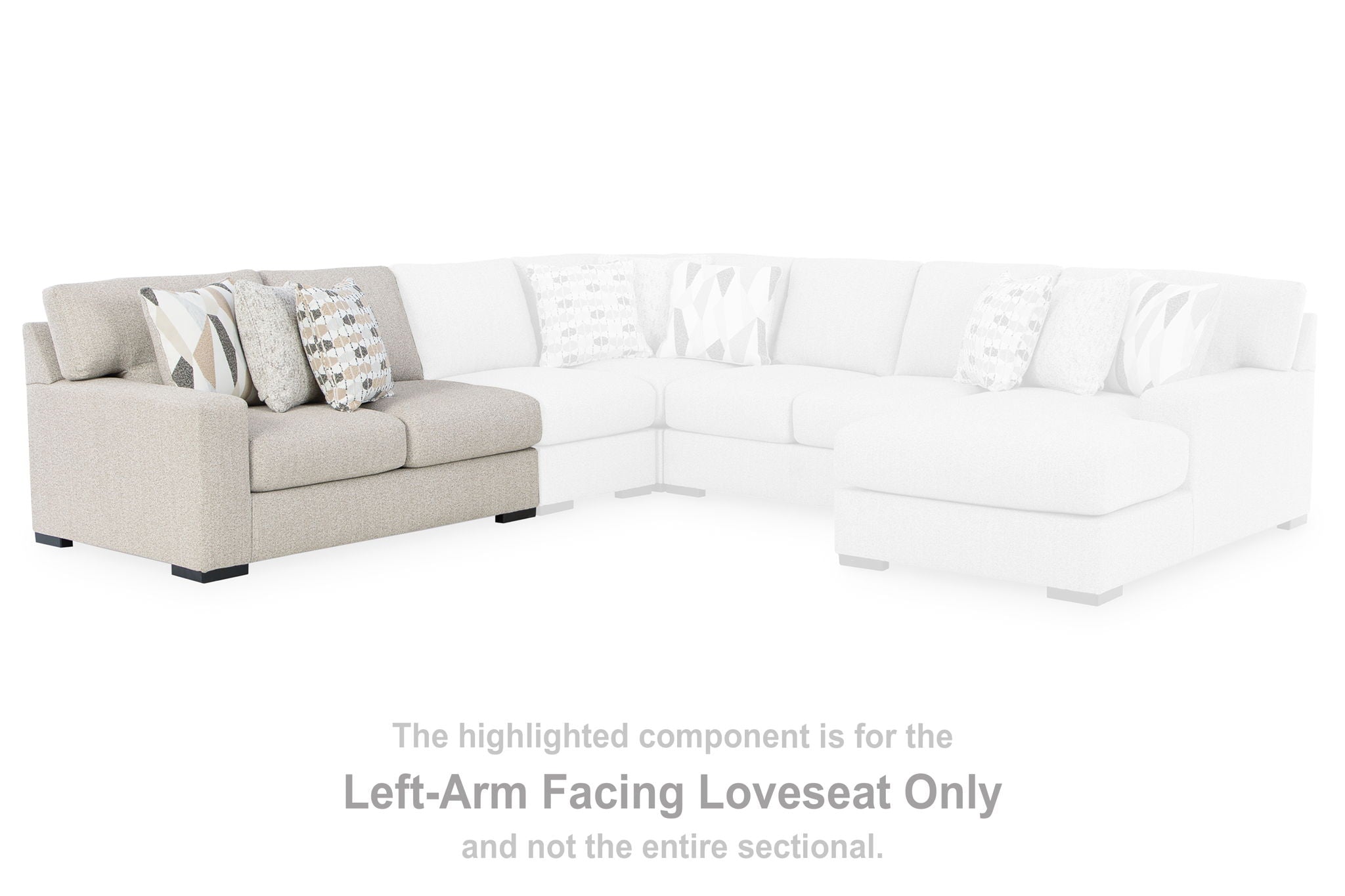 LaureLGrove - Pebble - LAF Loveseat - Urban Living Furniture (Los Angeles, CA)