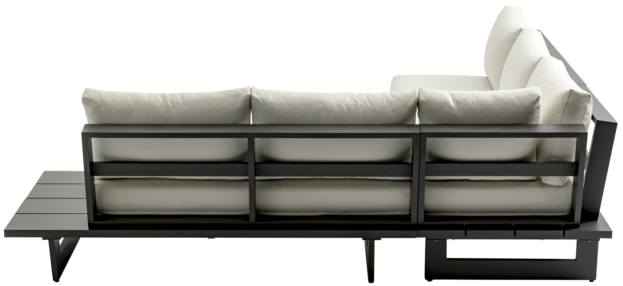 Maldives - Water Resistant Outdoor Patio Sectional With Gray Frame - Urban Living Furniture (Los Angeles, CA)