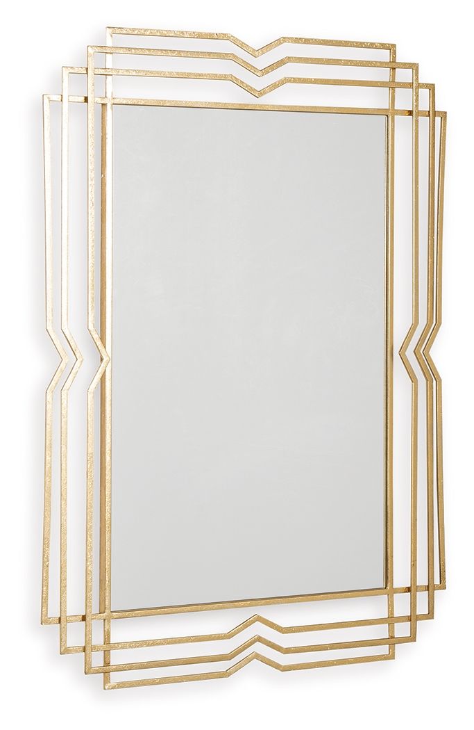 Claybrook - Gold Finish - Accent Mirror - Urban Living Furniture (Los Angeles, CA)