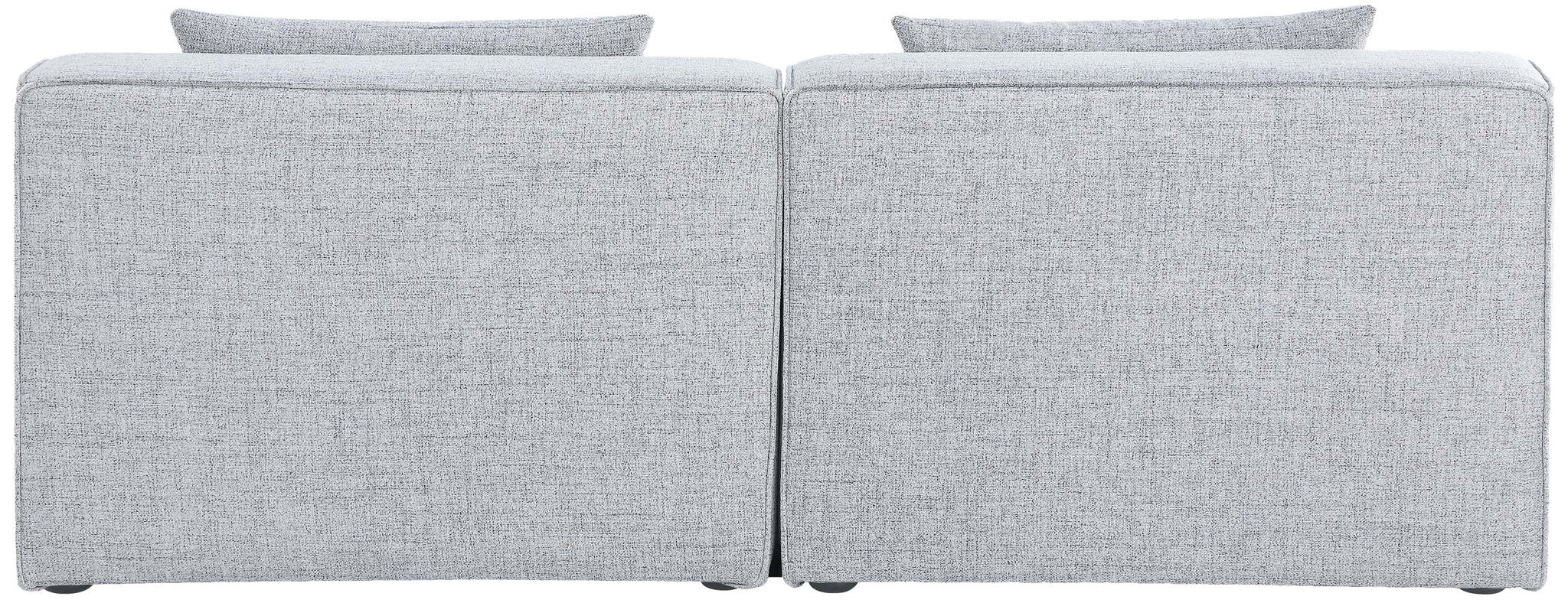 Cube - Linen Modular 2 Seat Armless Sofa - Urban Living Furniture (Los Angeles, CA)