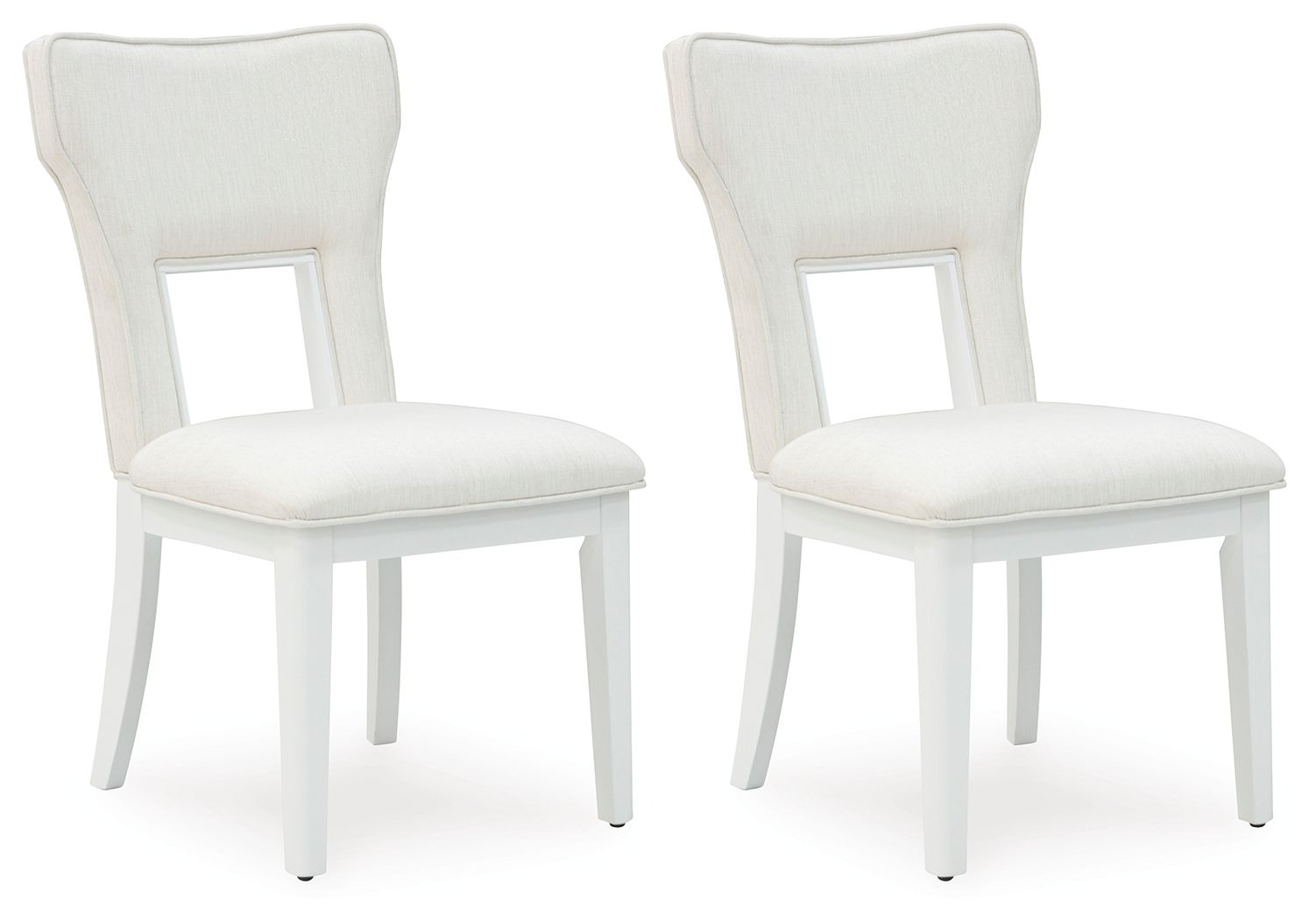 Chalanna - White - Dining Upholstered Side Chair (Set of 2) - Urban Living Furniture (Los Angeles, CA)