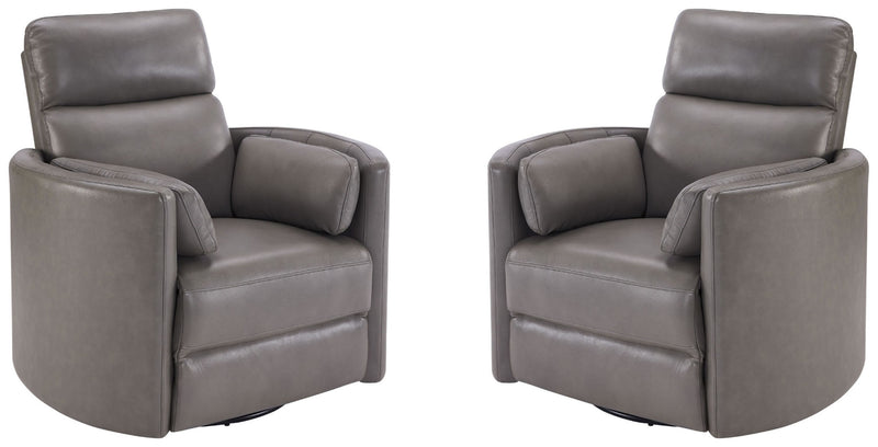 Radius - Cordless Power Swivel Glider Recliner (Set of 2)