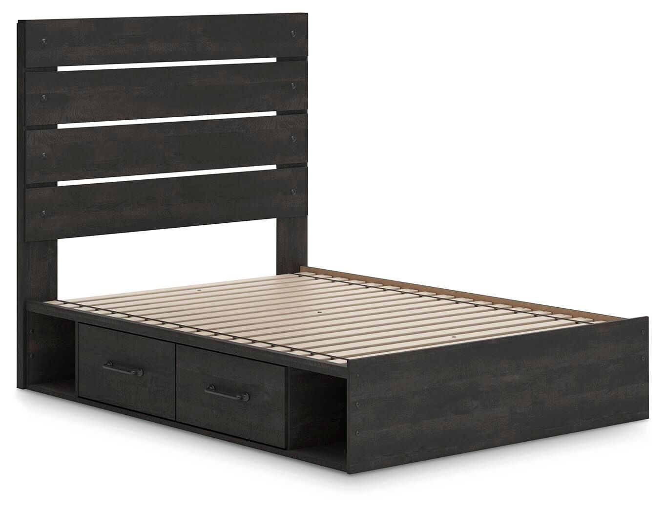 Hollivern - Panel Bed With Storage - Urban Living Furniture (Los Angeles, CA)