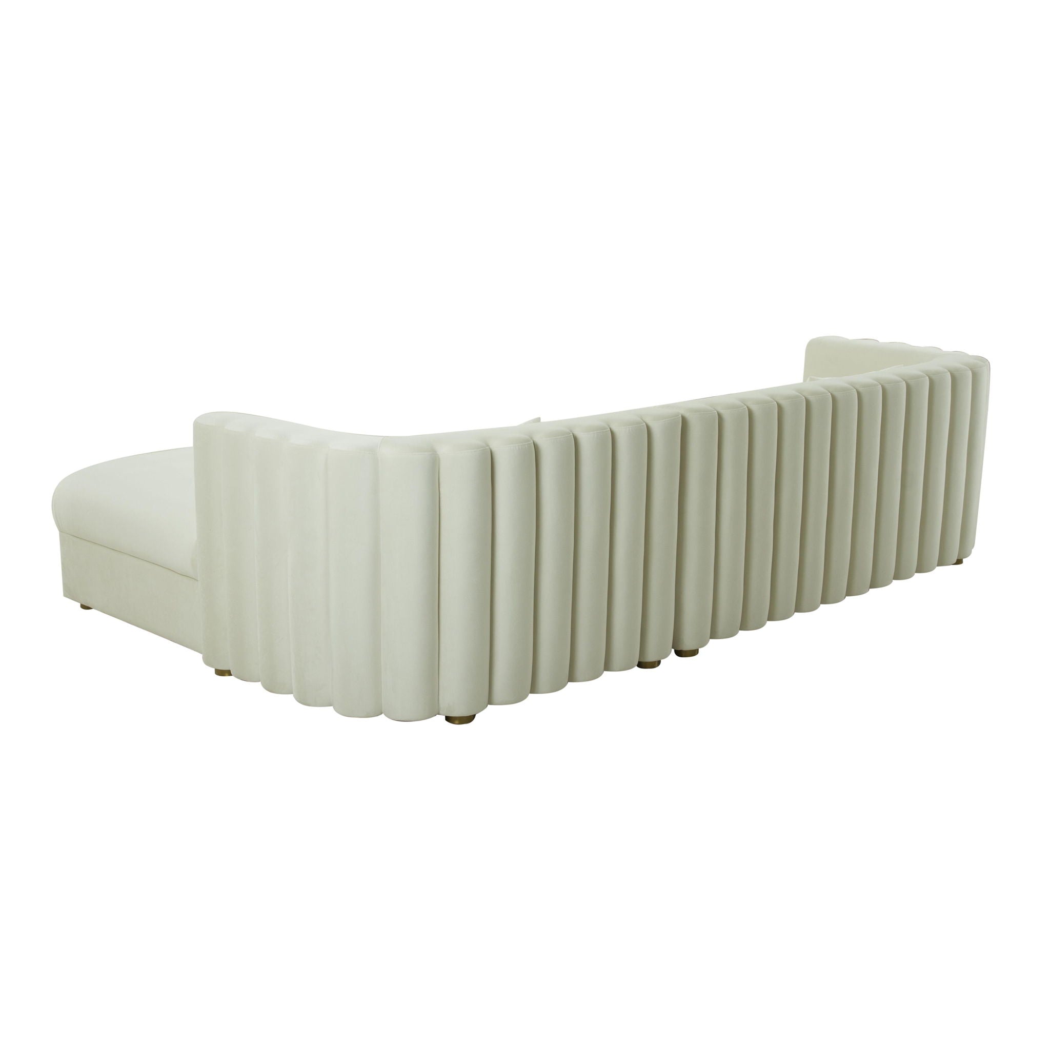 Callie - Velvet Sectional - RAF - Urban Living Furniture (Los Angeles, CA)